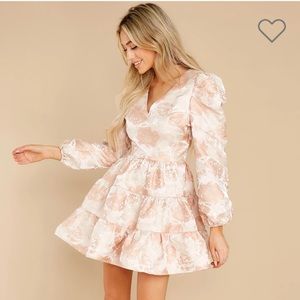 Babydoll Dress-Red Dress/Aura